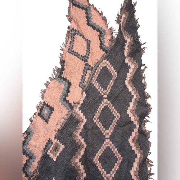 Artizia Wilfred Merino Wool Triangle Scarf - Brown - Picture 3 of 4